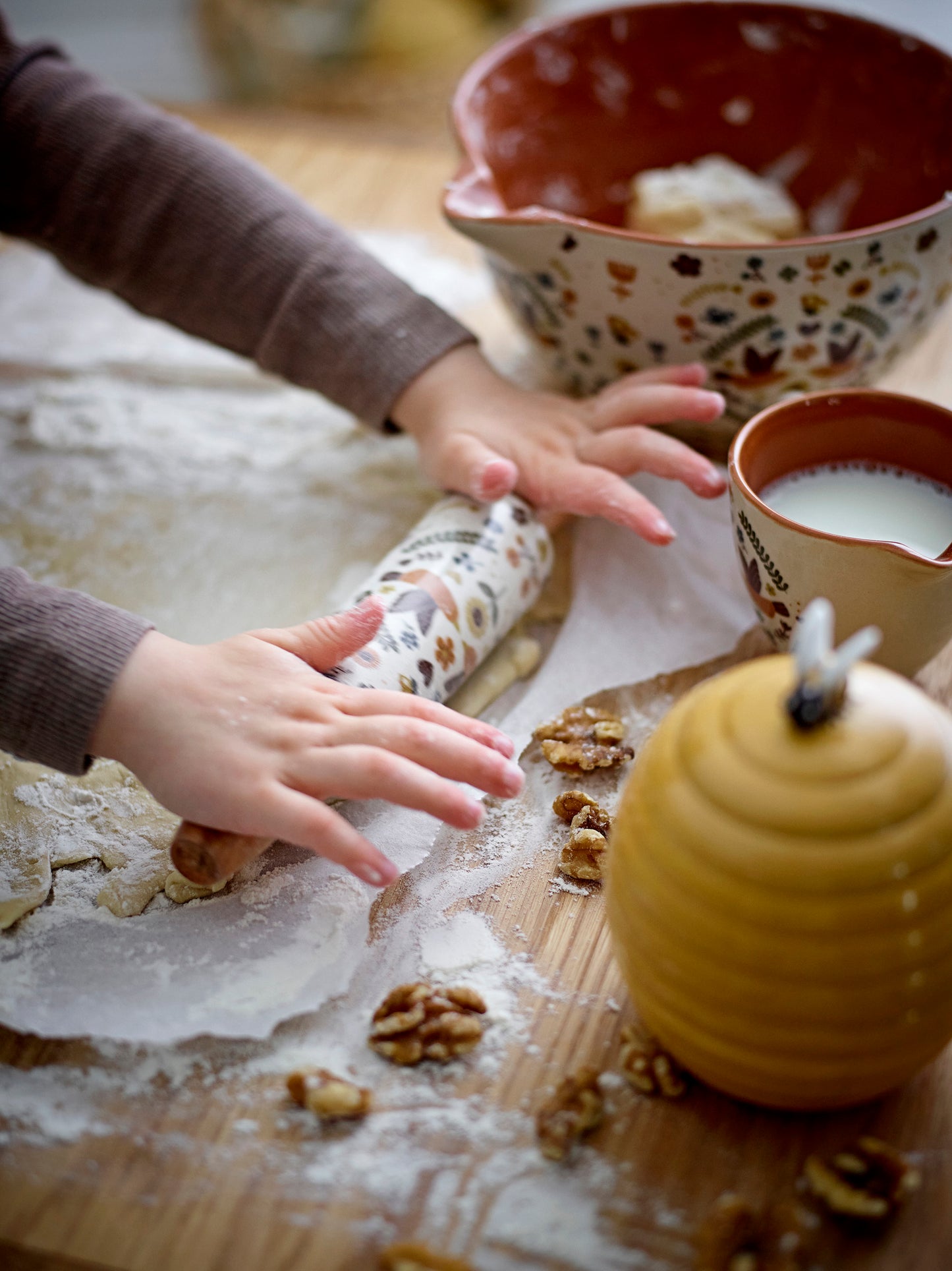 Bryn Baking Set, Brown, Stoneware