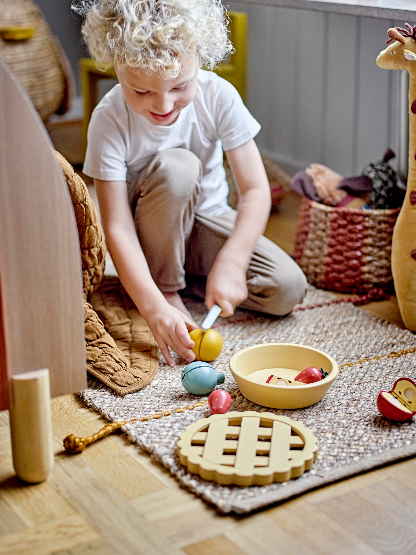 Gabie Play Set, Food, Yellow, FSC®100%, Lotus