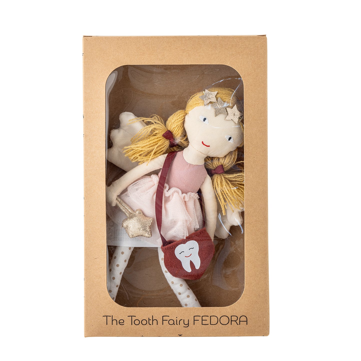 Fedora Tooth Fairy, Rose, Cotton
