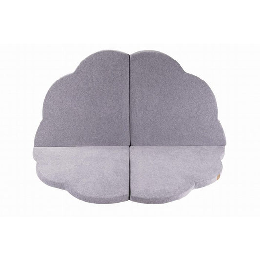 Cloud shape play mat - Light gray