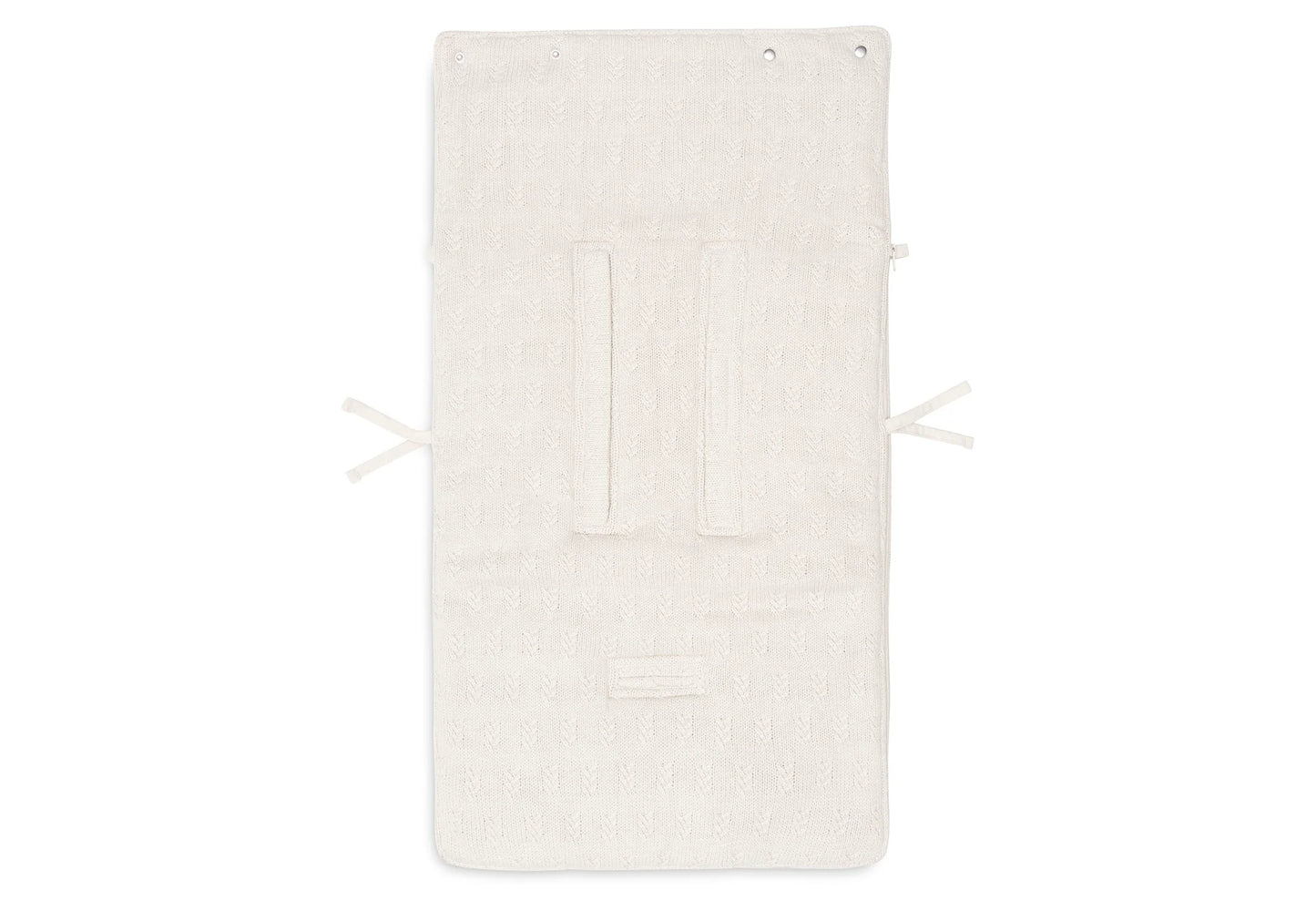 Footmuff for Car Seat Stroller Grain Knit - Oatmeal
