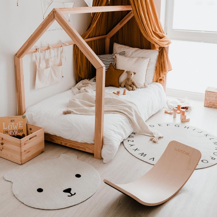 Washable children's carpet bear