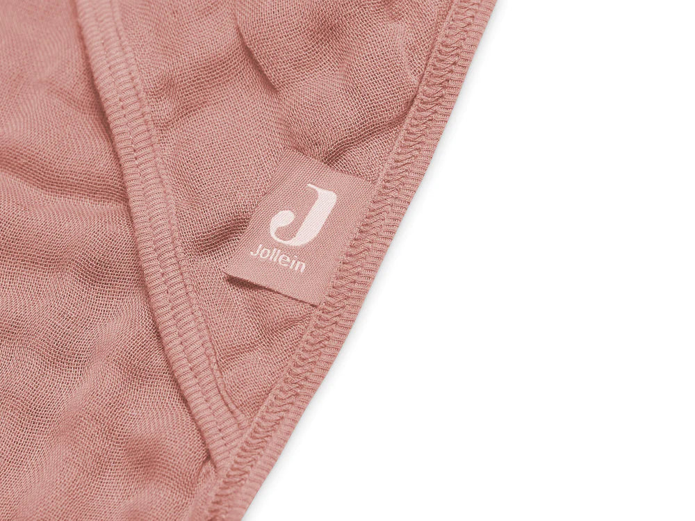 Bathcape Wrinkled Cotton - Rosewood