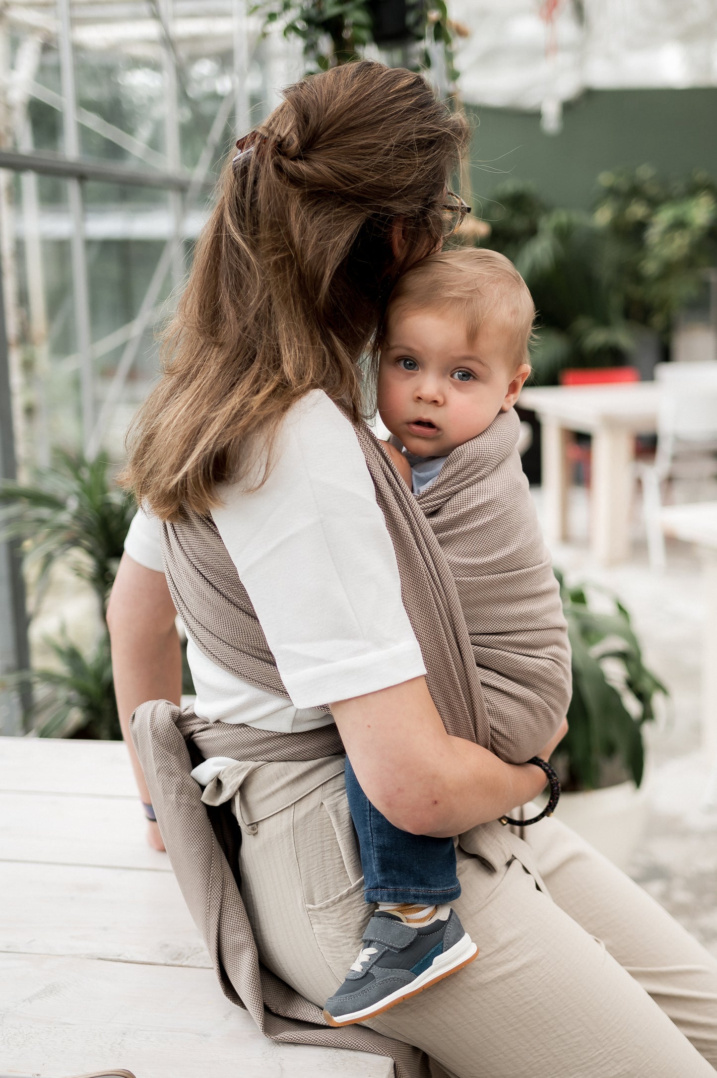 Baby Wrap Baby Woven Organic - Brown