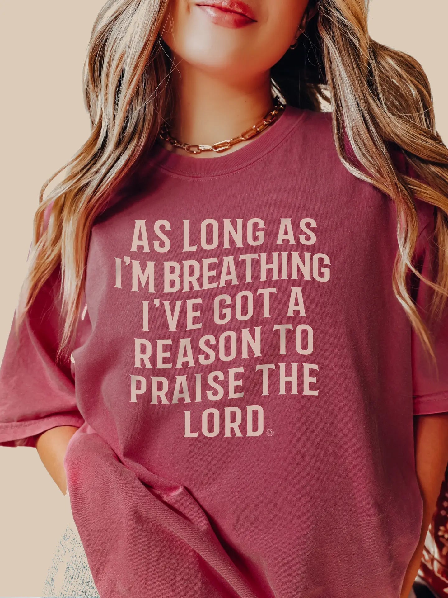 As Long As I'm Breathing I Will Praise - Christian Tee