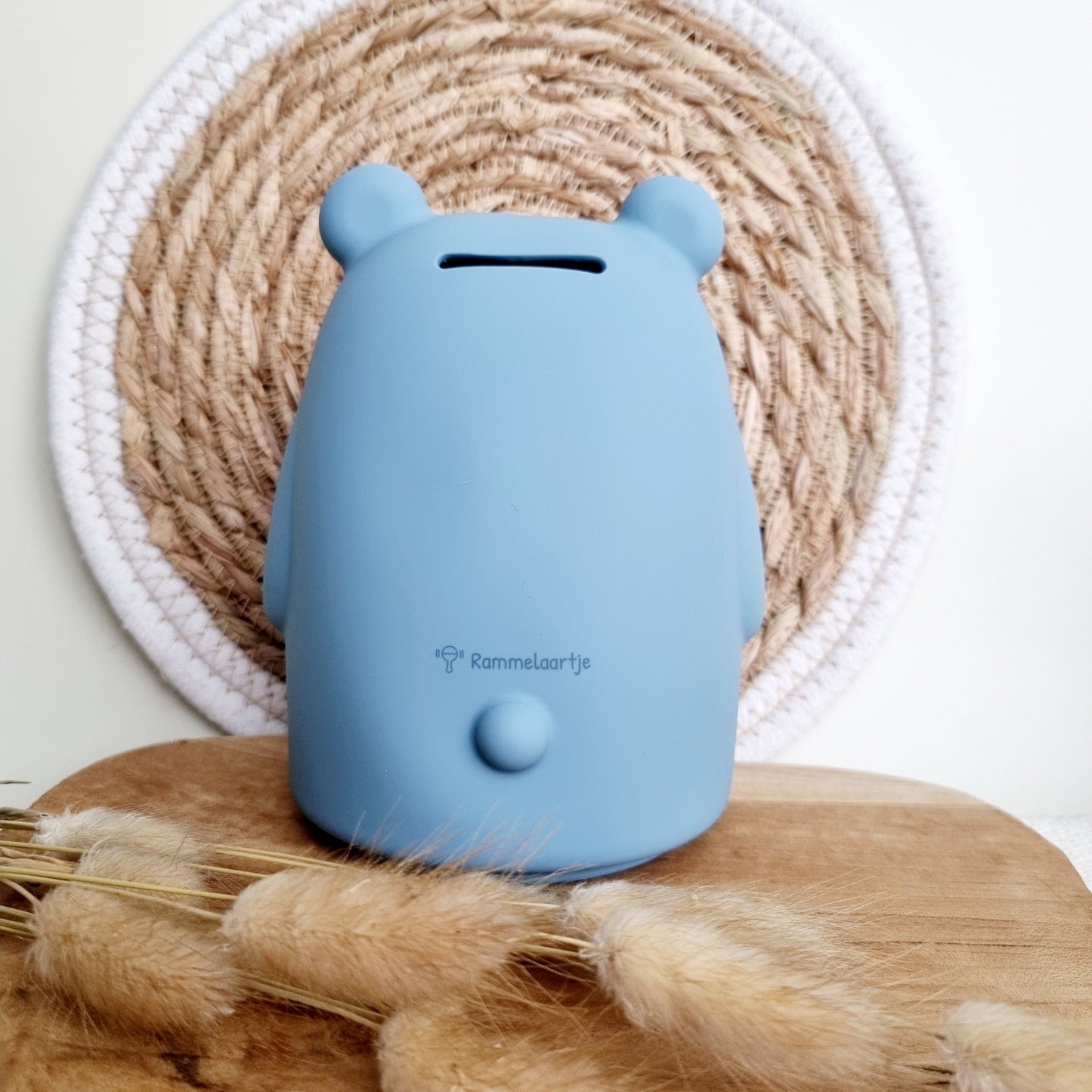 Silicone flexible piggy bank - Baby Bear