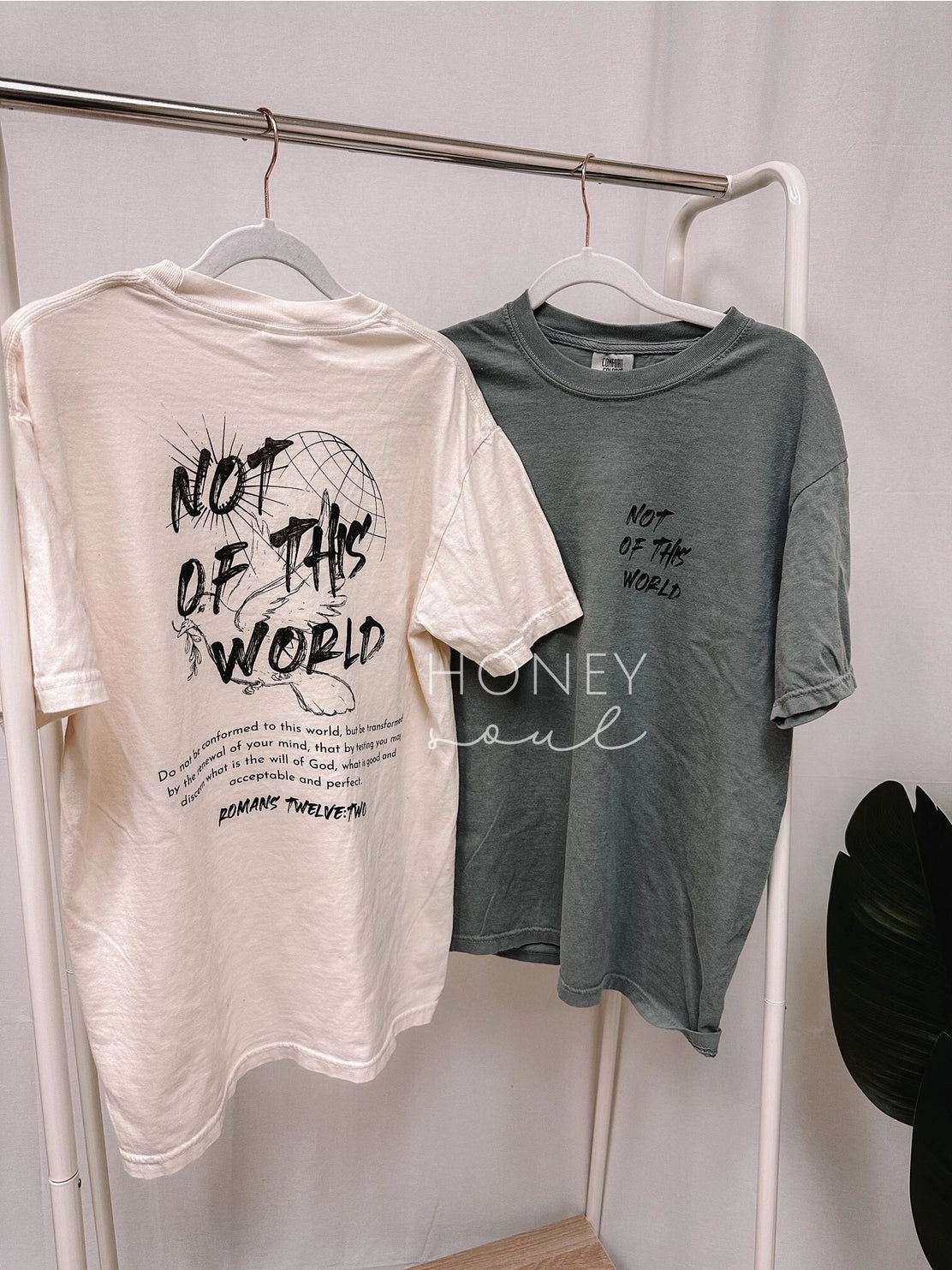 Not of This World Graphic Tshirt - Ivory