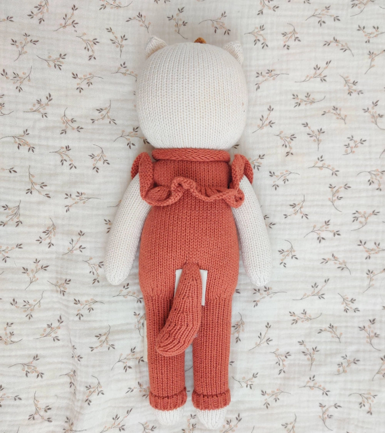 Ima, the Cat with the Starry Eyes, Handmade soft Toy