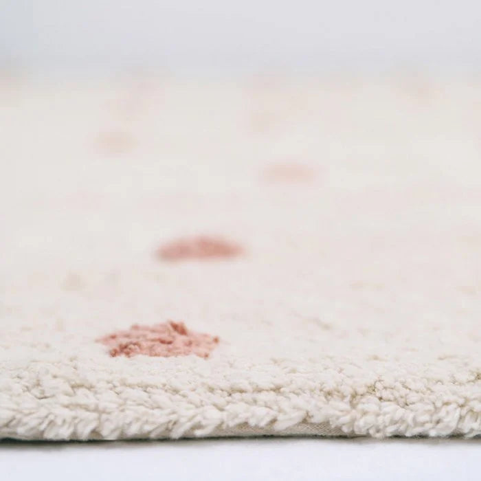 NÜMI Polka Dot children's rug, available in 3 colors