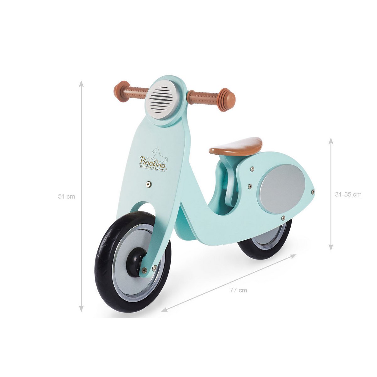 Balance vintage vespa 'Wanda', mint