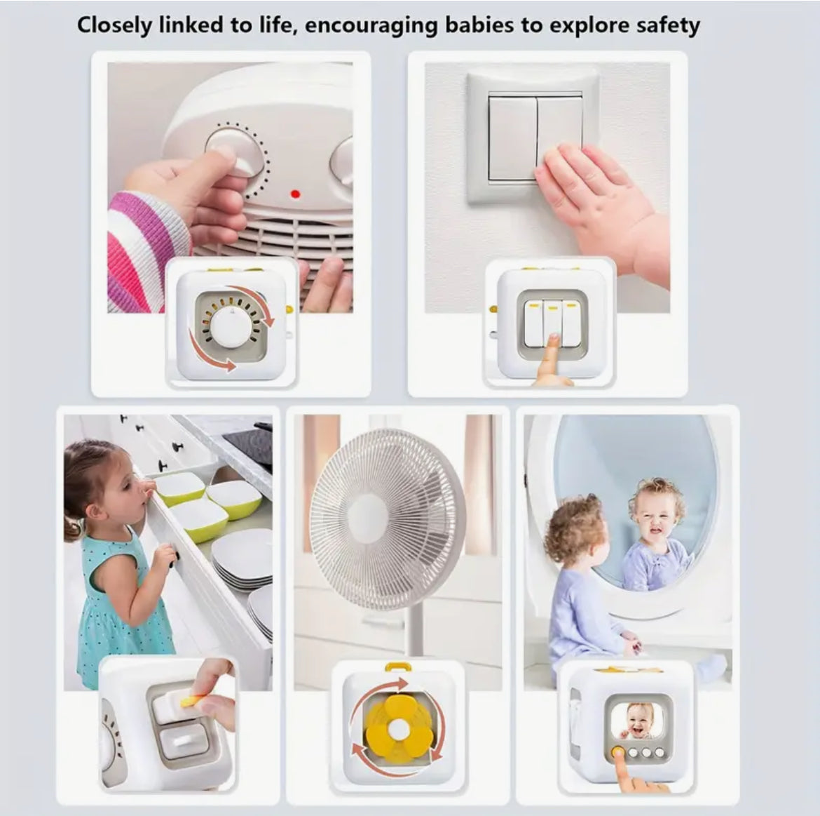 6-in-1 Baby Activity Cube – Play, Discover & Grow!