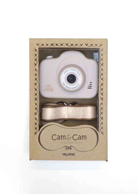 Cam Cam My First (Dual) Digital Camera - Blush Boutique silhouette