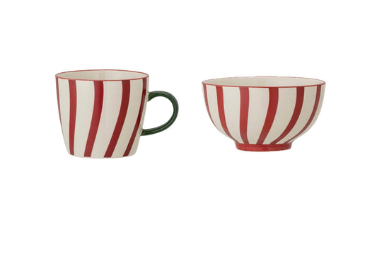 Jolly Christmas Mug and Bowl Set