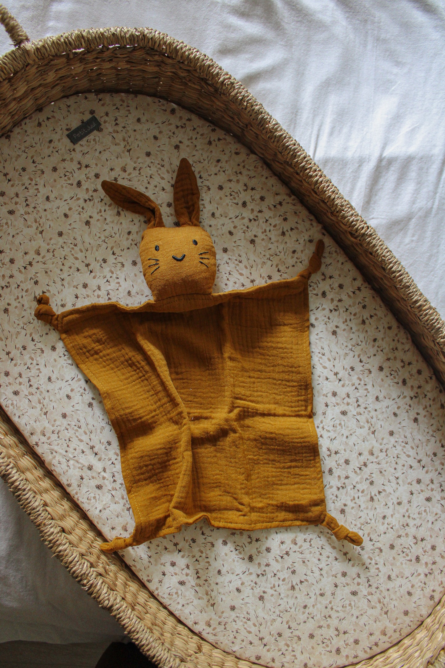 Cuddly cloth Bunny - Yellow ocher