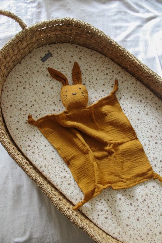 Cuddly cloth Bunny - Yellow ocher