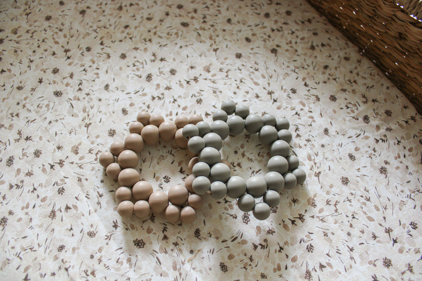 Star Beads Teether - Sage
