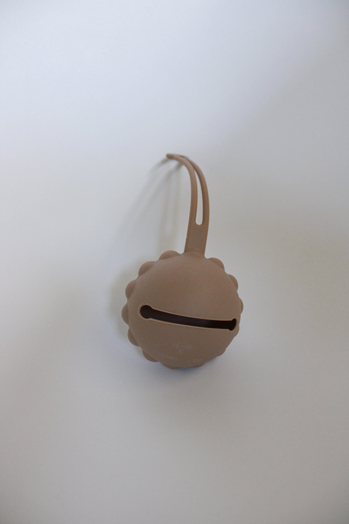Silicone Pacifier Case, Little Lion - Sand