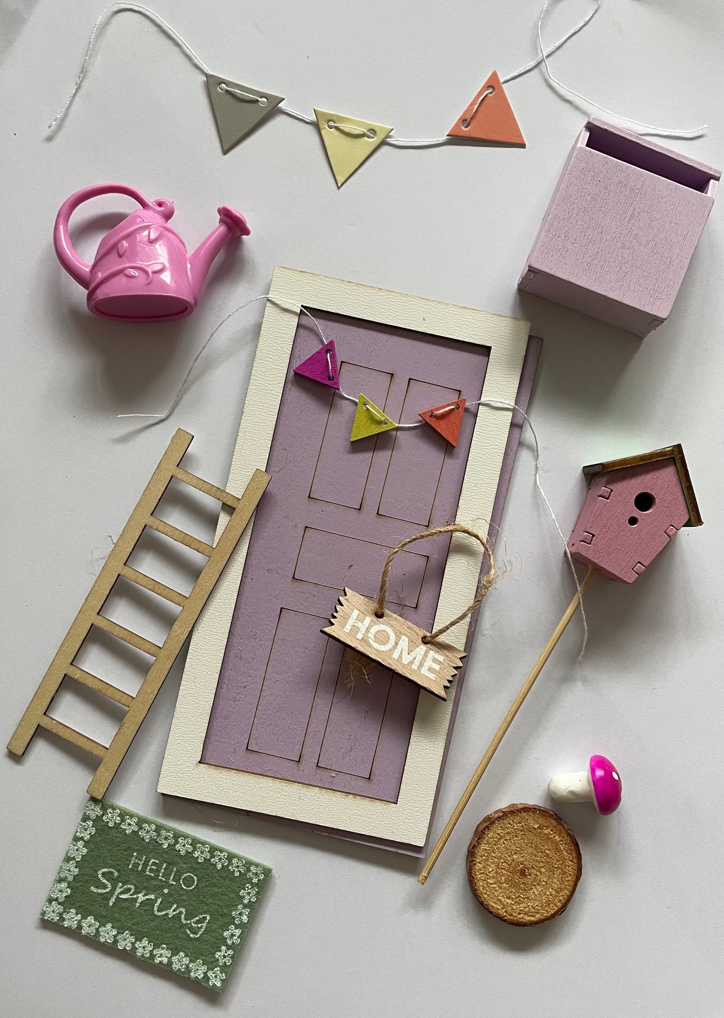 Tiny Fairy house accessories - 11 piece