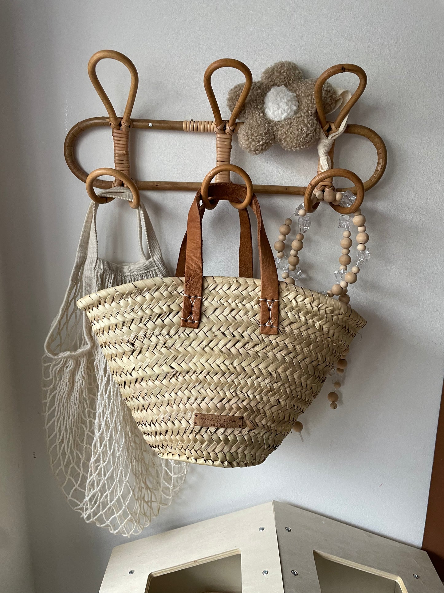 Rattan Girl Carry Basket