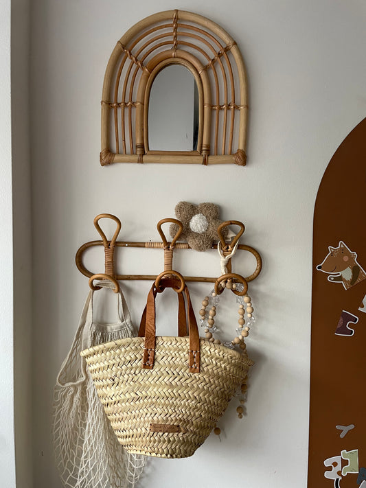 Rattan Girl Carry Basket