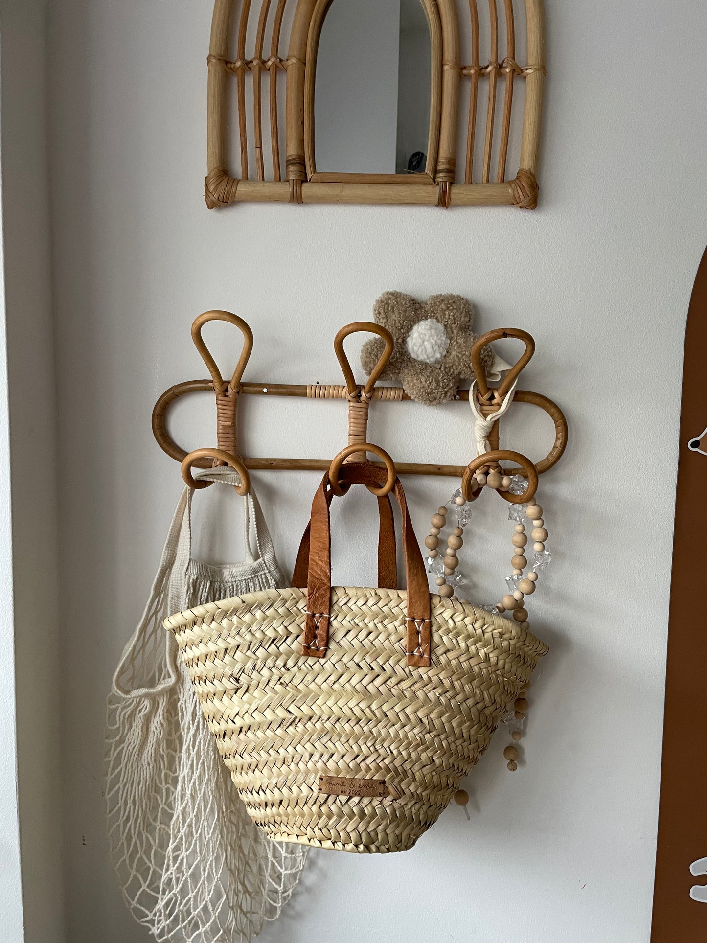 Rattan Girl Carry Basket
