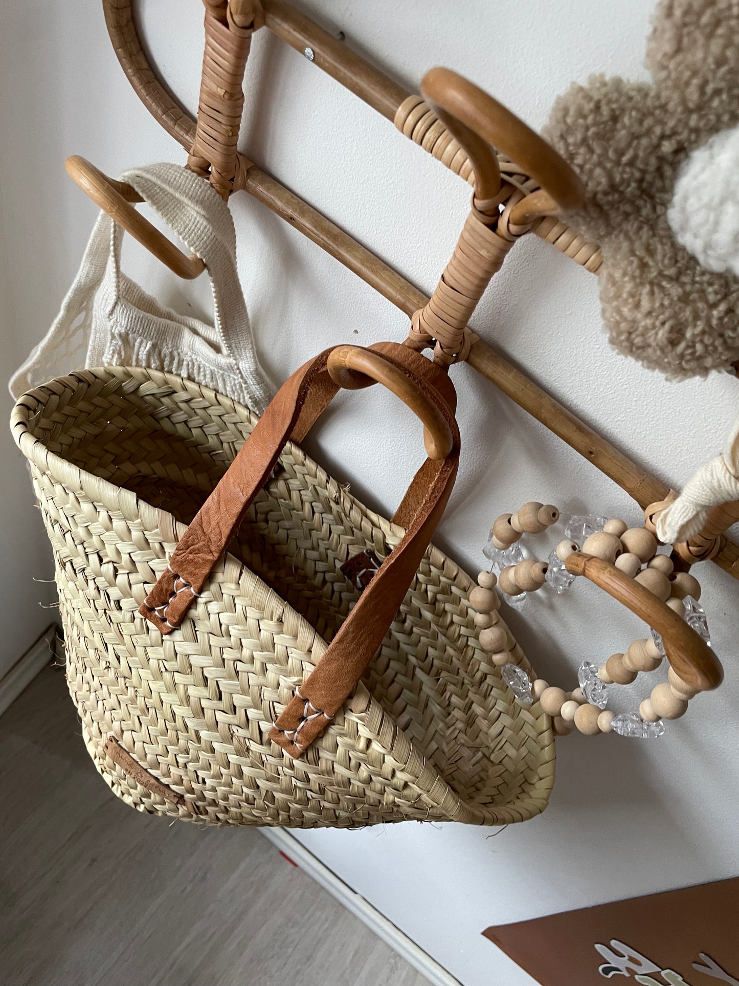 Rattan Girl Carry Basket
