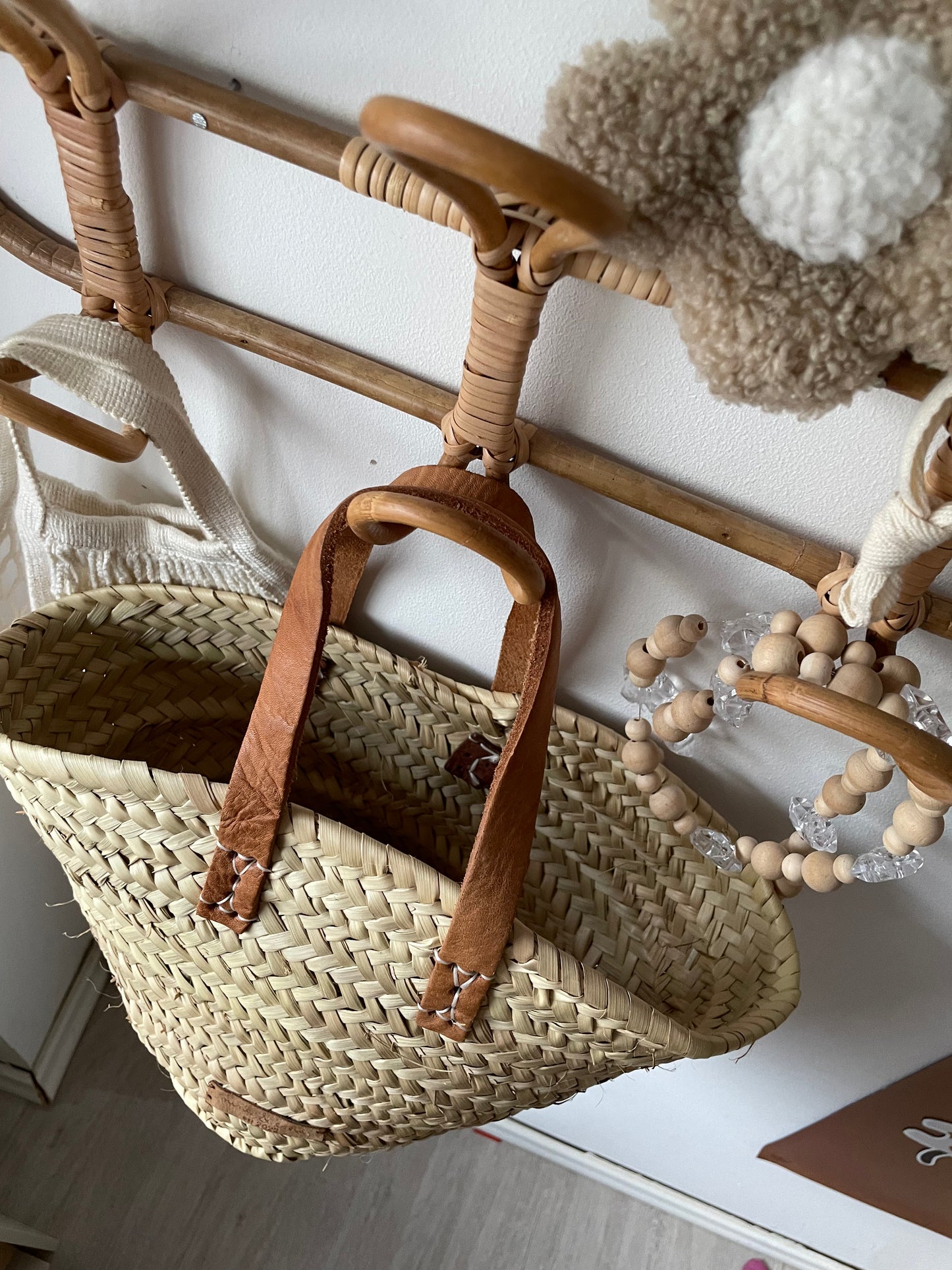 Rattan Girl Carry Basket
