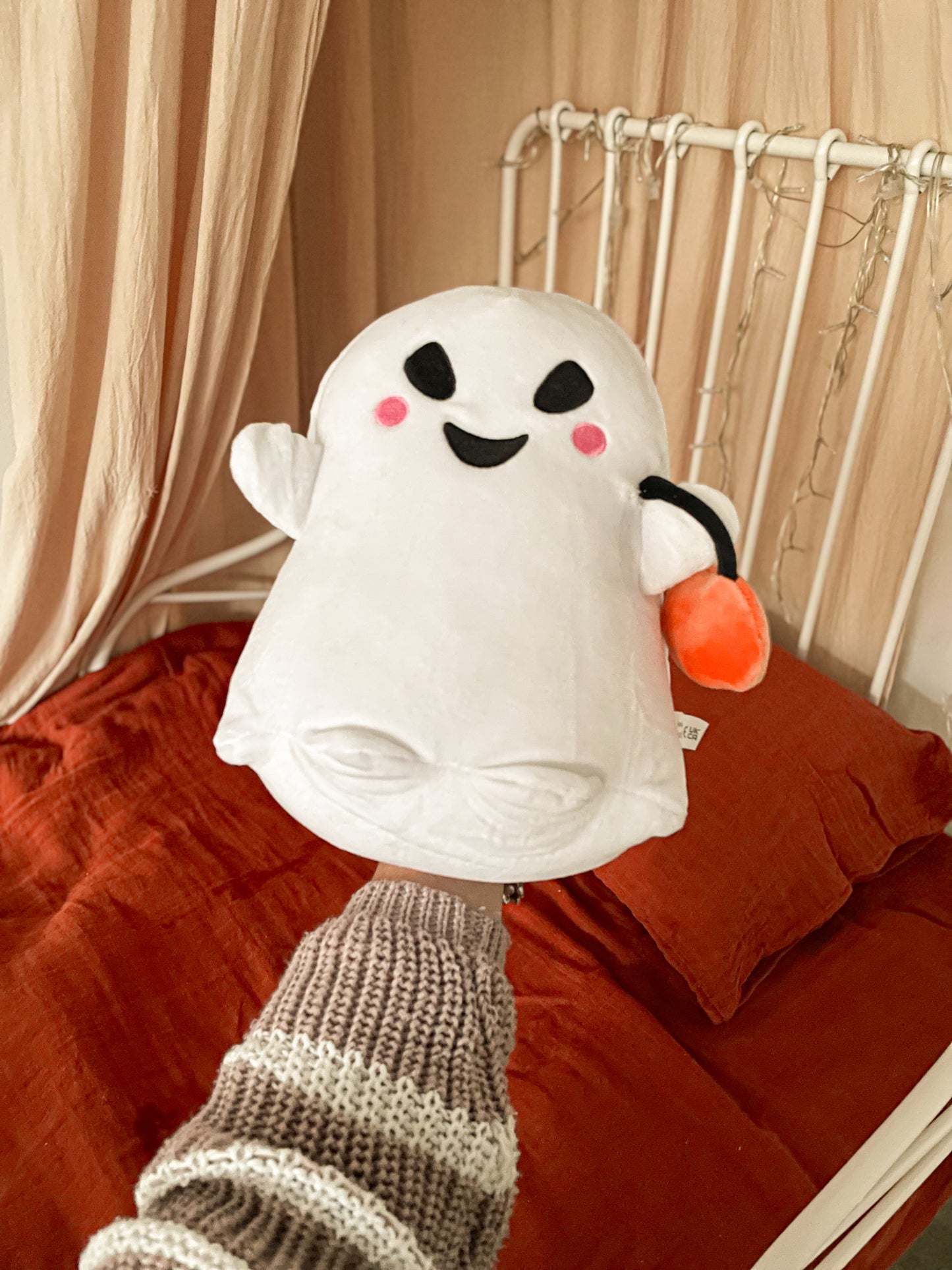 Milkshake the Ghost, plush toy - Reversible!