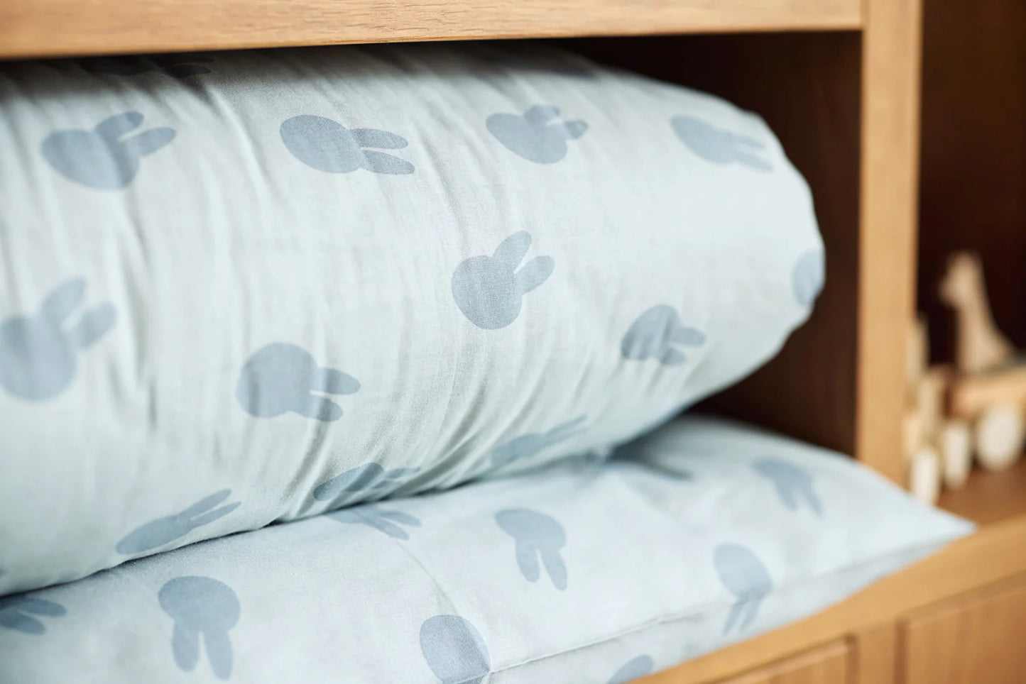 Duvet Cover Set 100x140cm Miffy Shadow - Sea Green