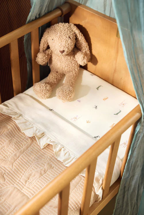 Blanket Cradle Jungle Jambo - Biscuit/Oatmeal