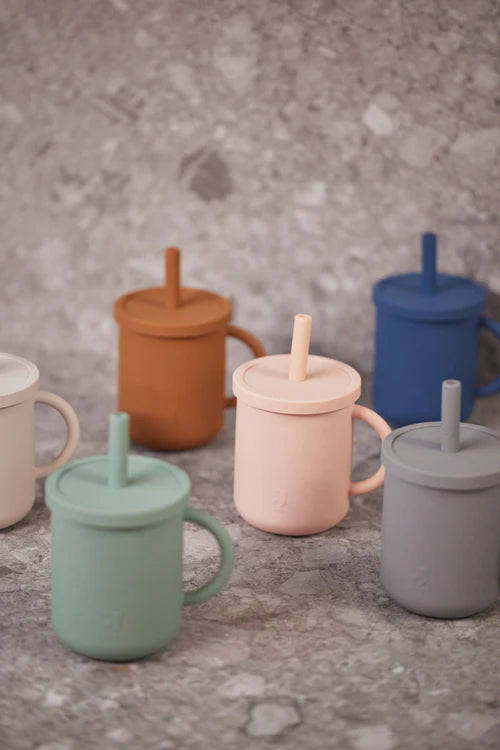 Drinking Cup Silicone - Jeans Blue