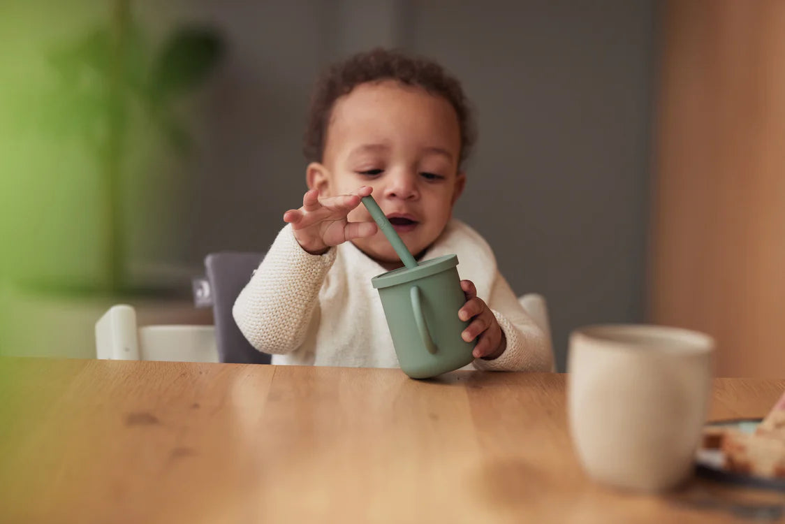 Drinking Cup Silicone - Jeans Blue