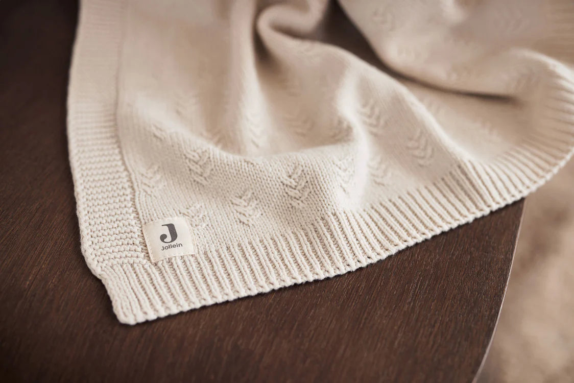 Toddler Blanket Grain Knit - Oatmeal