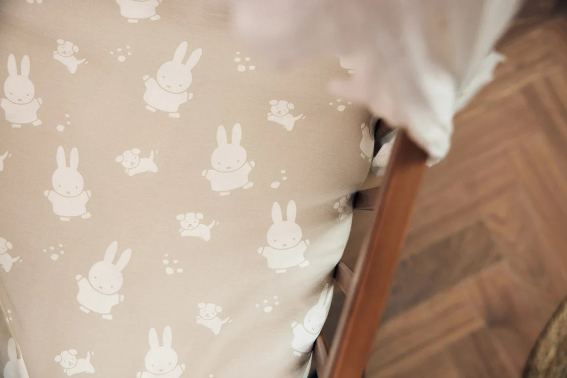 Duvet Cover Set 100x140cm Miffy & Snuffy - Nougat