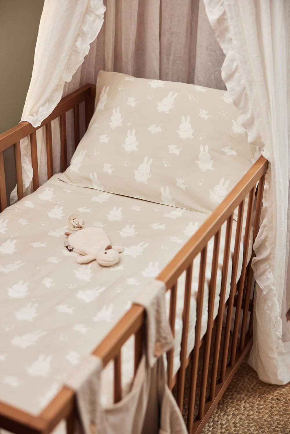 Duvet Cover Set 100x140cm Miffy & Snuffy - Nougat