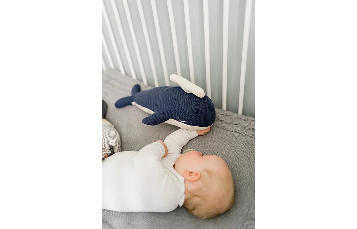 Soft Toy Whale Wheely