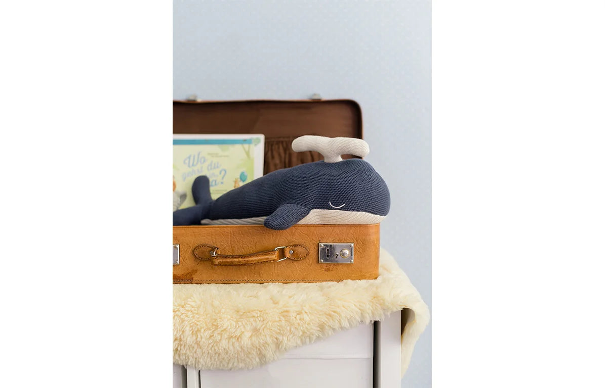 Soft Toy Whale Wheely