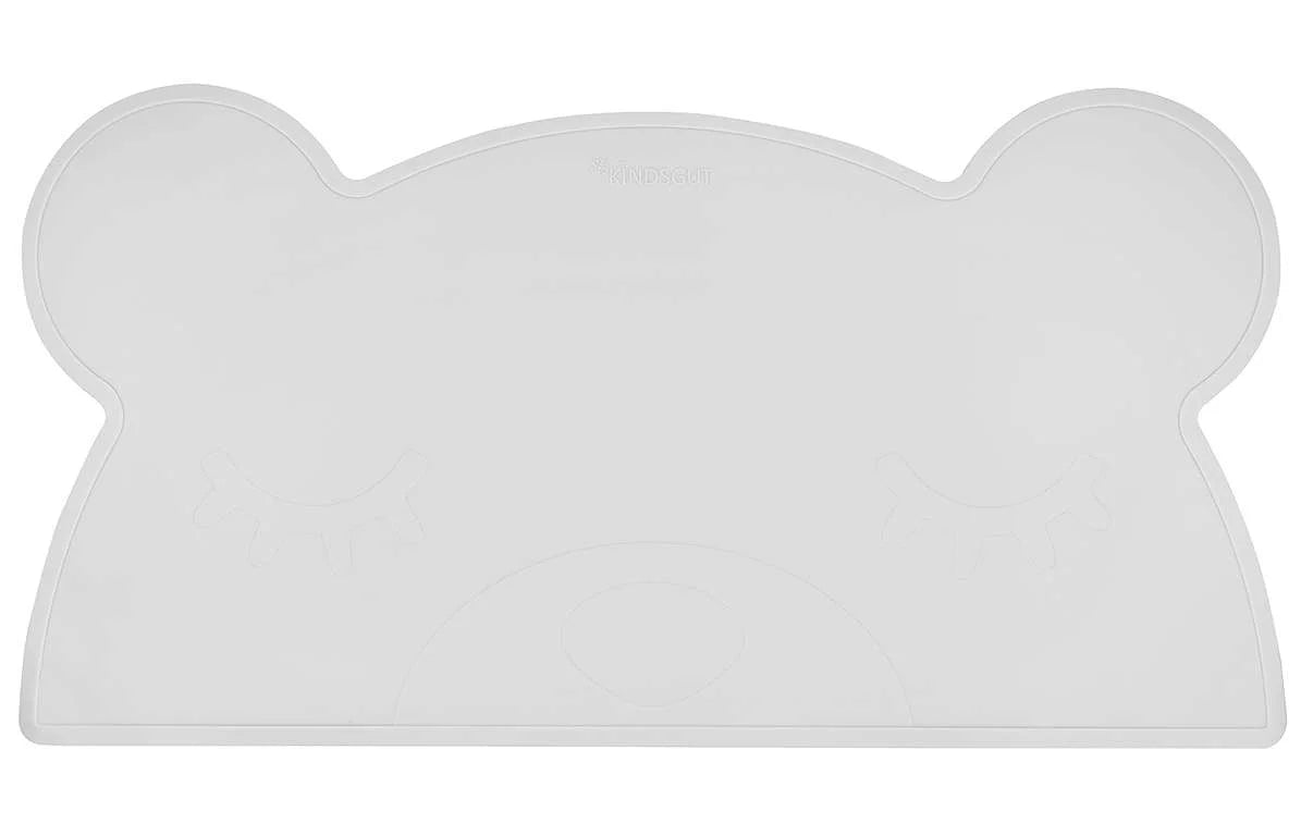 Placemat Bear Dark Grey