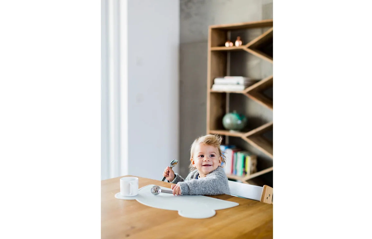 Placemat Bear Dark Grey