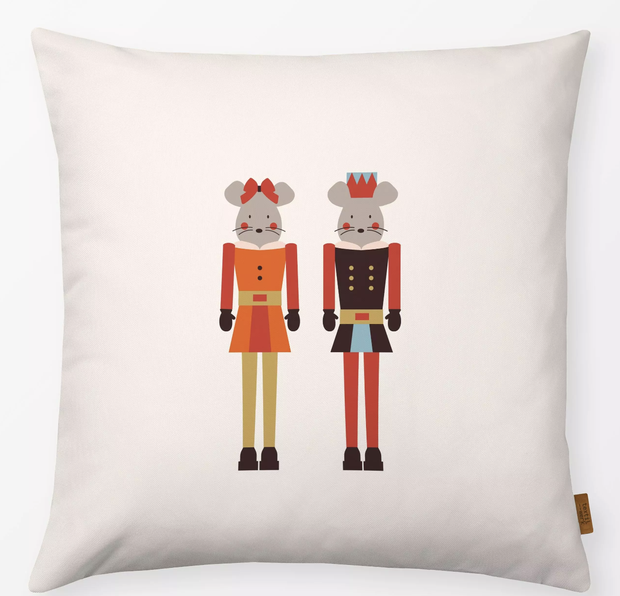 Decorative cushion, Magical Mouse Christmas Brother and Sister