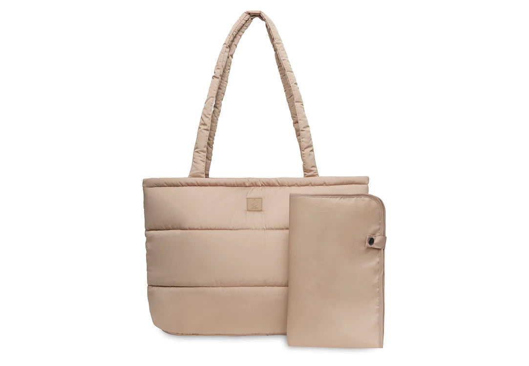 Diaper bag Puffed bag - Biscuit