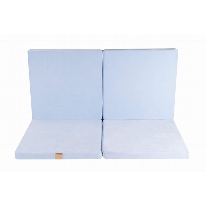 Square play mat - Light blue