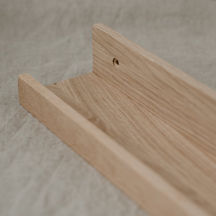 Wall Oak shelf 48cm