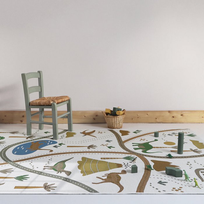 LITTLE JURASIC indoor & outdoor children's play mat rug