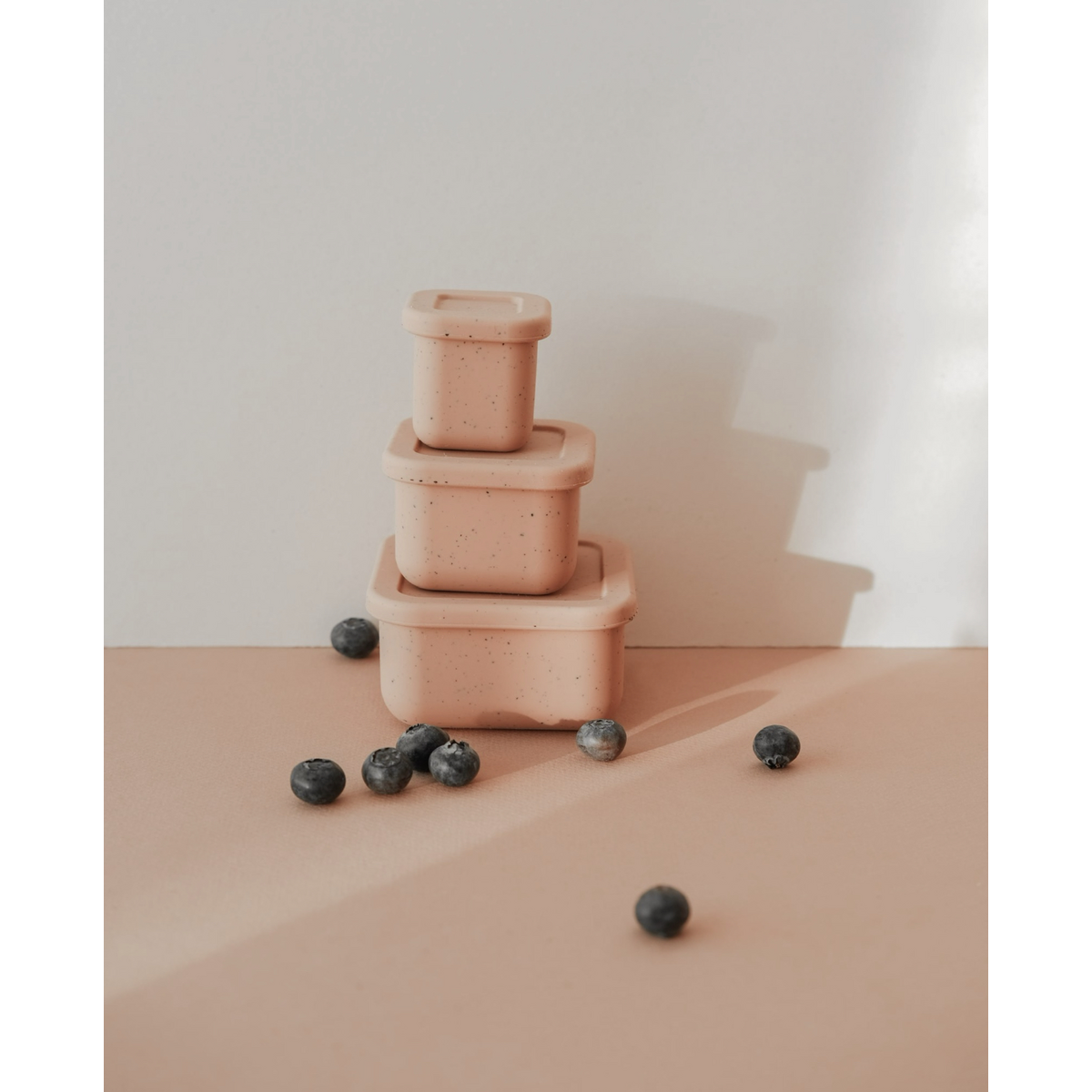 Snack Box Set of 3, Shell Collection, Rosewood