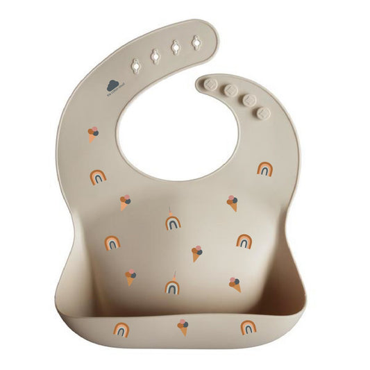 Silicone Bib Rainbow