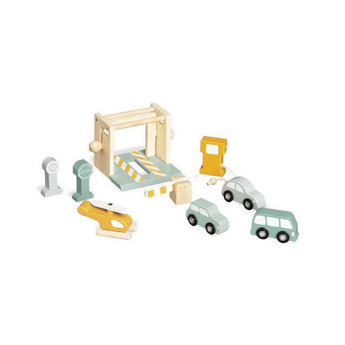 Car park 'Kurt' with accessories