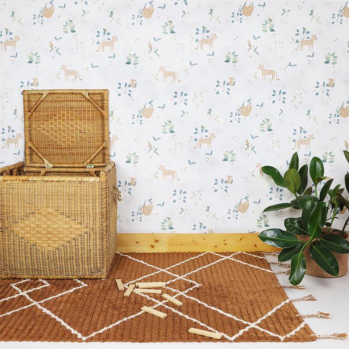 LÄSSA Toffee children's rug, available in 2 sizes