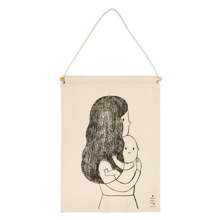 ABRACE child wall decoration by Marta Abad Blay