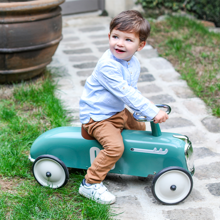 Soft Green Children's Ride-on - Roadsters Collection